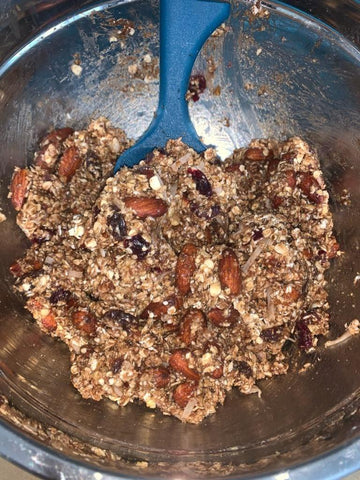 Homemade Granola Bars Mixture