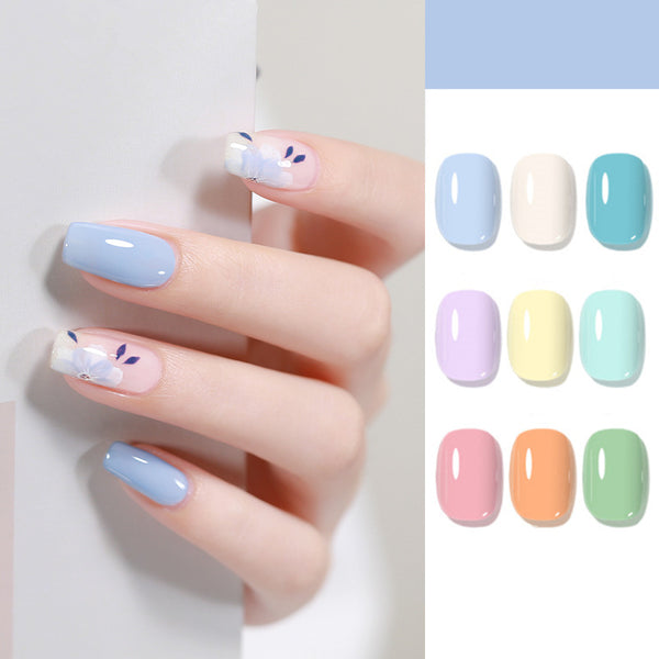 Macaron Color Nail Art 💅 No Color, No Summer | LookHealthyStore