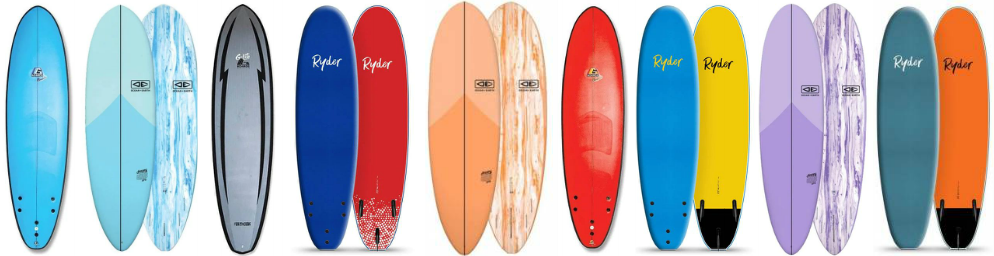 User Friendly Surfboards - Softboards Collage