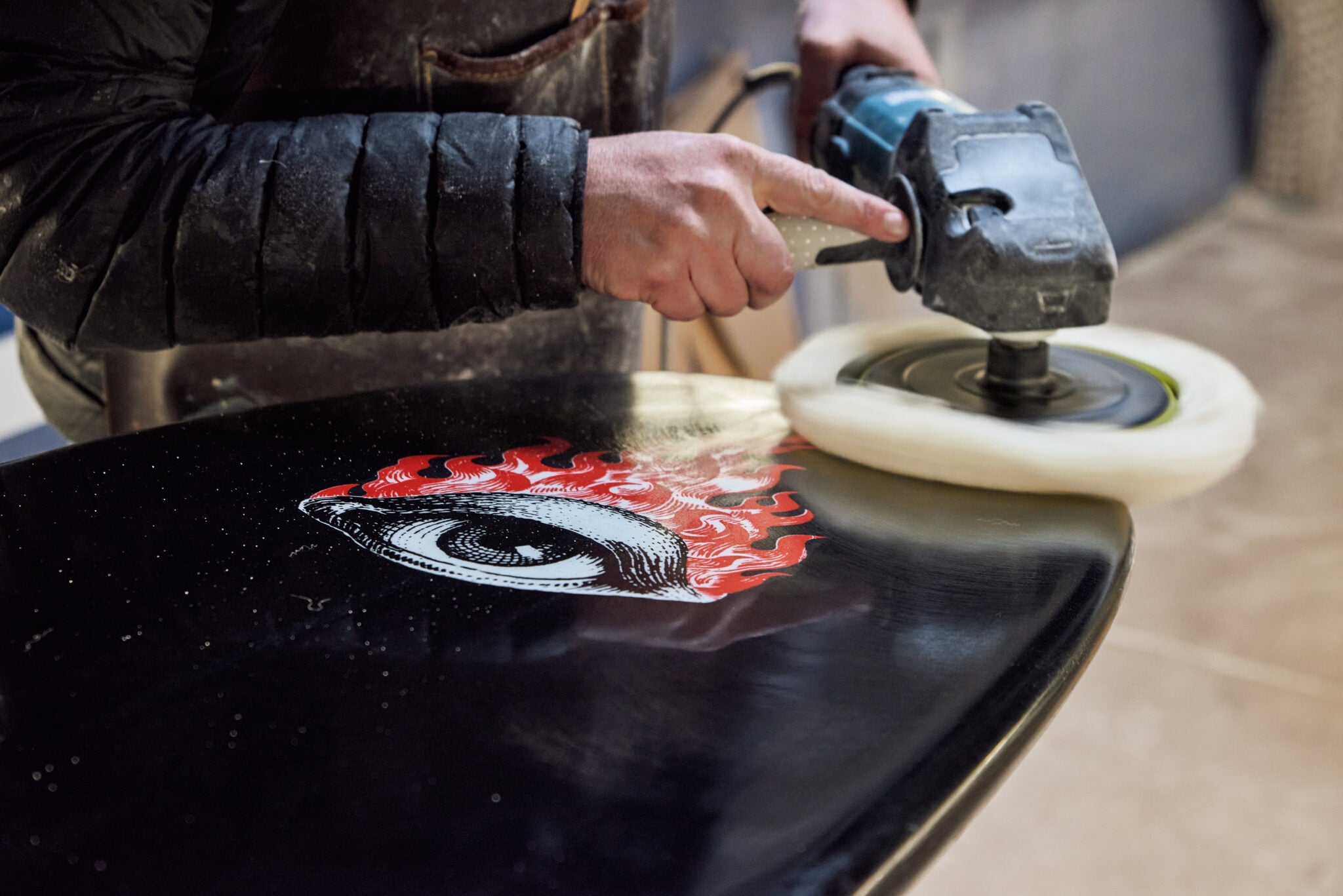 Image from Melbourne Surfboard Repairs - Surfboard Gloss & Polish Finishes.