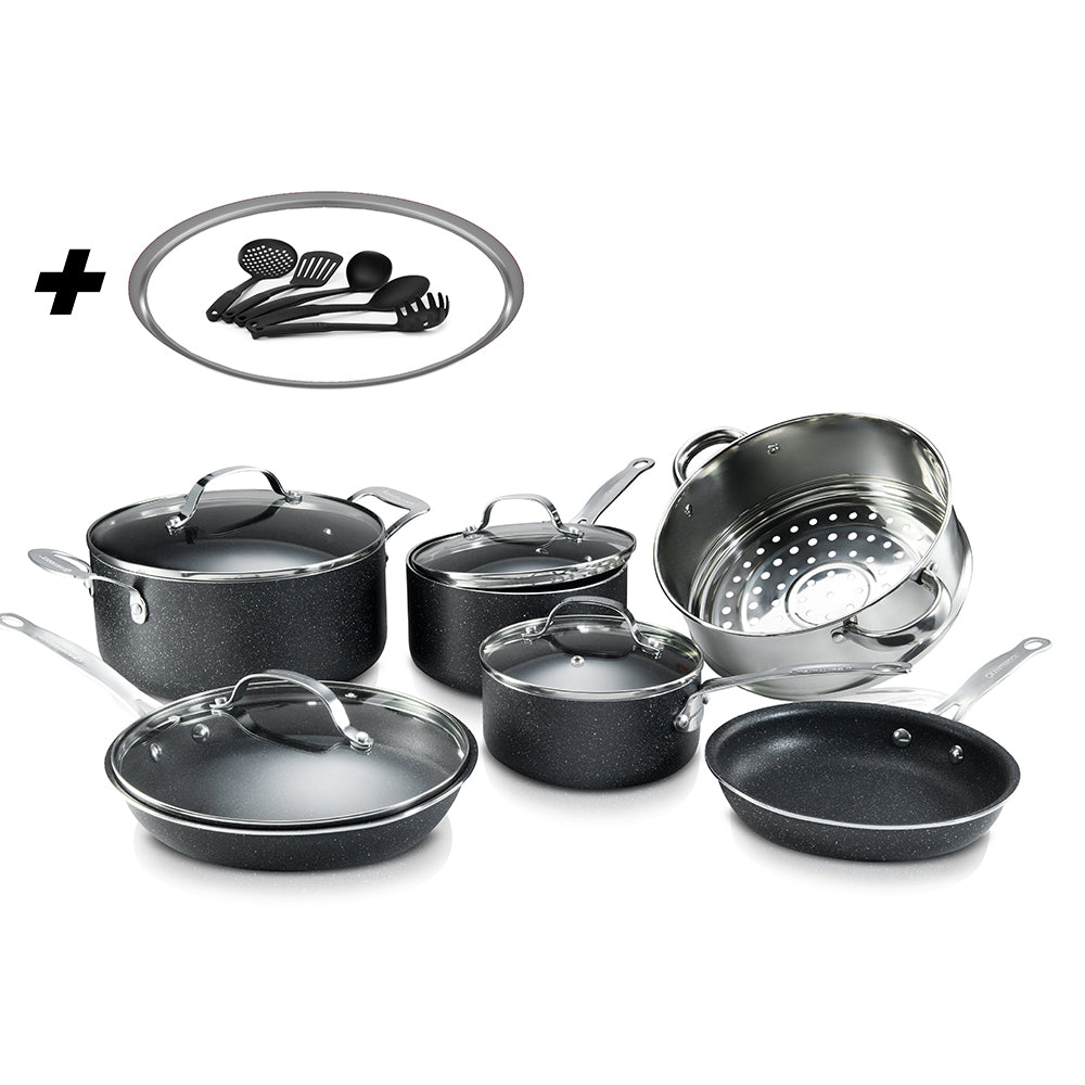 Blue Diamond Stainless Clad Pro 10-Piece Cookware Set, Blue - Yahoo Shopping