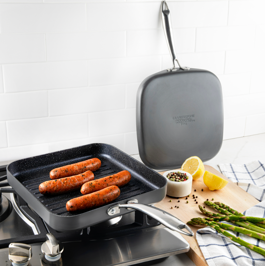 Granitestone 234 Sq. in. Electric Indoor Grill and Griddle