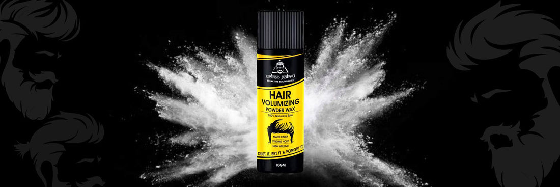 Hair Volumizing Powder Wax  Argan Oil  Rice Starch  The Man Company
