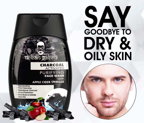 Urbangabru Charcoal Face Wash Goodbye to Oily and Dry Skin - Urbangabru