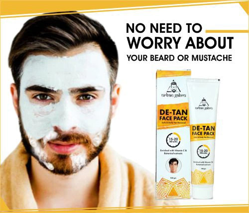 UrbanGabru De-tan face Pack 100gm Beard or Mustache - Urbangabru