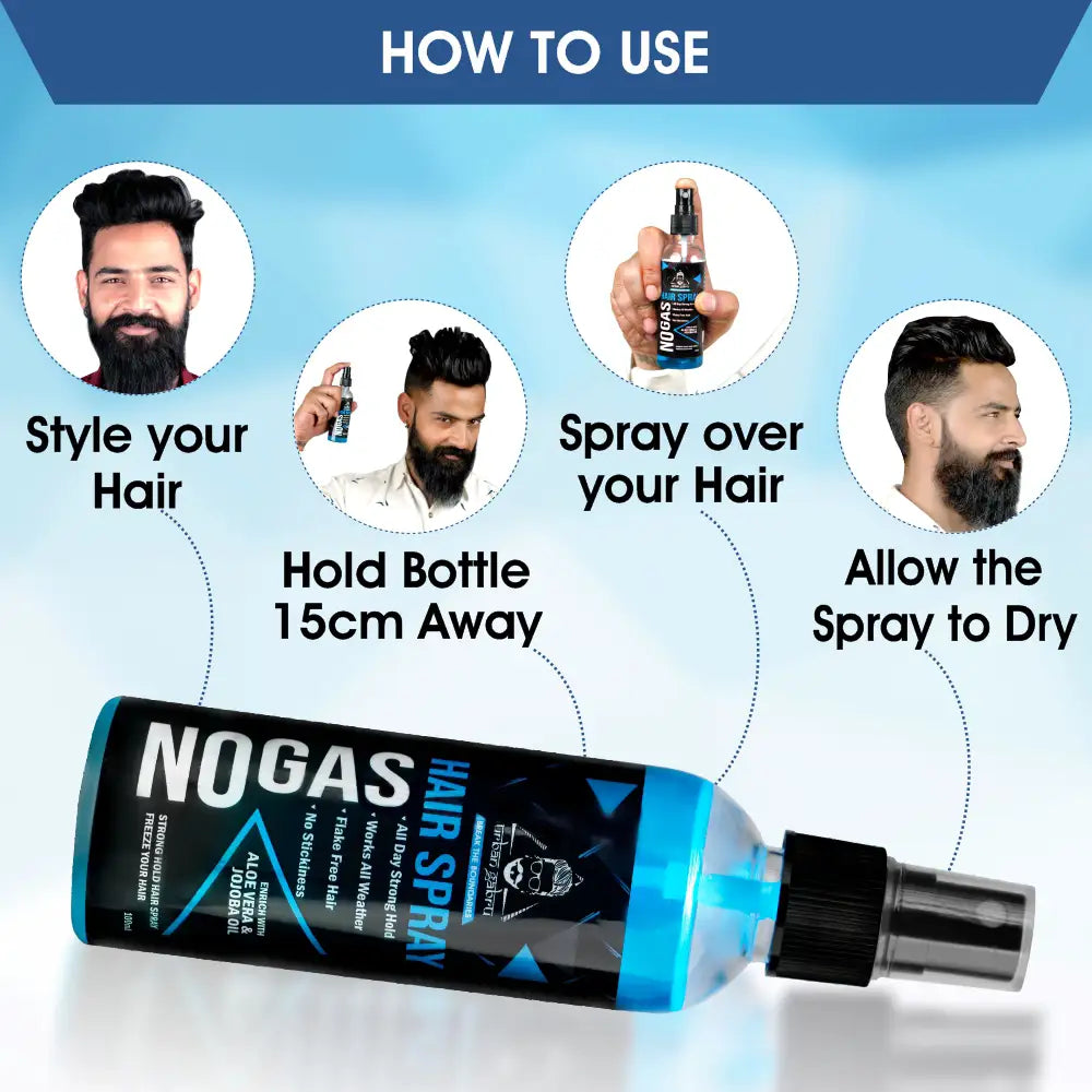 Beard Fixer Spray for Men  65ml