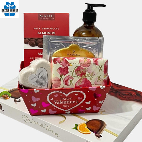 Valentine Ice Bucket Gift Basket - Chatterbox gift baskets:locally