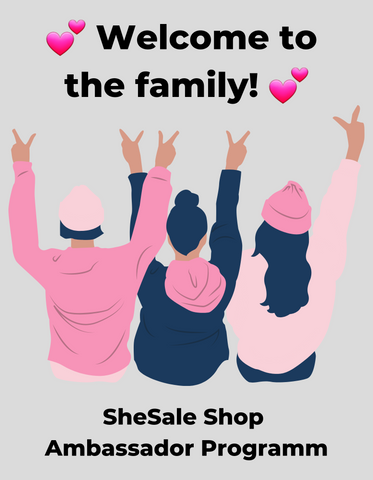 SheSale Family Ambassador Programm Influencer Marketing Blogger Community 