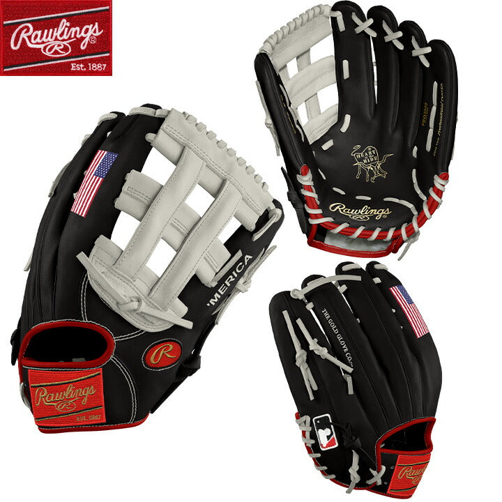 Rawlings HOH 米国製 サークルR ローリングス 外野用 硬式グローブ