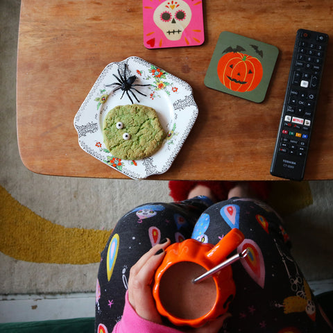 Halloween-Movie-Night-Pumpkin-Skull-Coasters