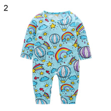 Load image into Gallery viewer, Infant Boys Girls Cute Fire Balloon Star Cotton Baby Romper Jumpsuits Clothes - shopbabyitems
