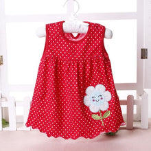 Load image into Gallery viewer, Summer Baby Dress New Girls Fashion Infantile Dresses Cotton Children&#39;s Clothes Flower Style Kids Clothing Princess Dress - shopbabyitems

