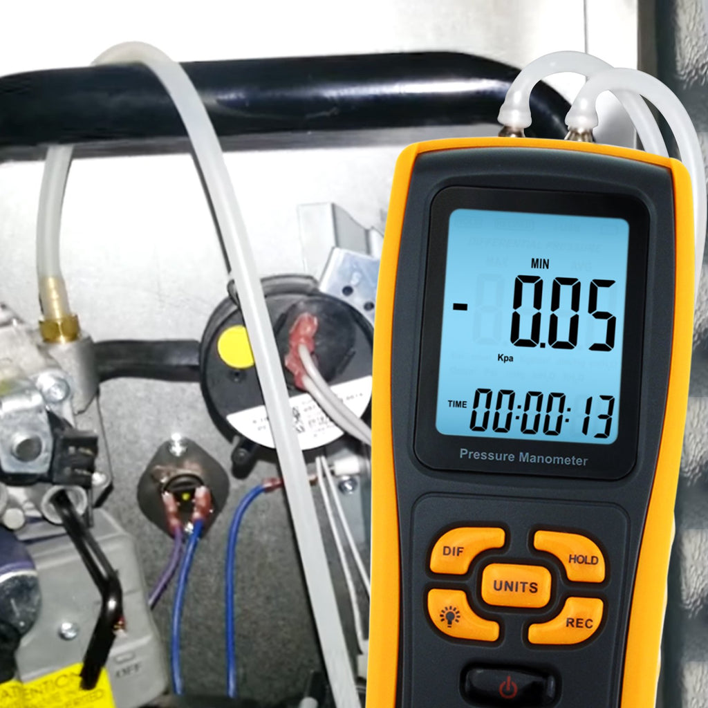 electronic gas pressure gauge