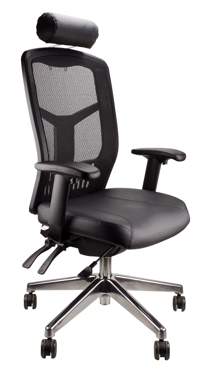 office chair with height and width adjustable arms