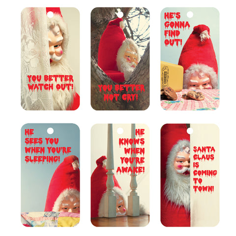 Creepy Santa Is Coming To Town Gift Wrapping Paper – LEARKE