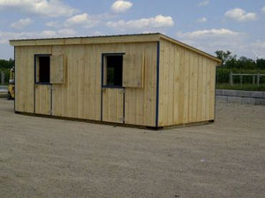 #HB440 12X24' Portable Row Barn W/Slant Roof - Maxwell Garden Centre