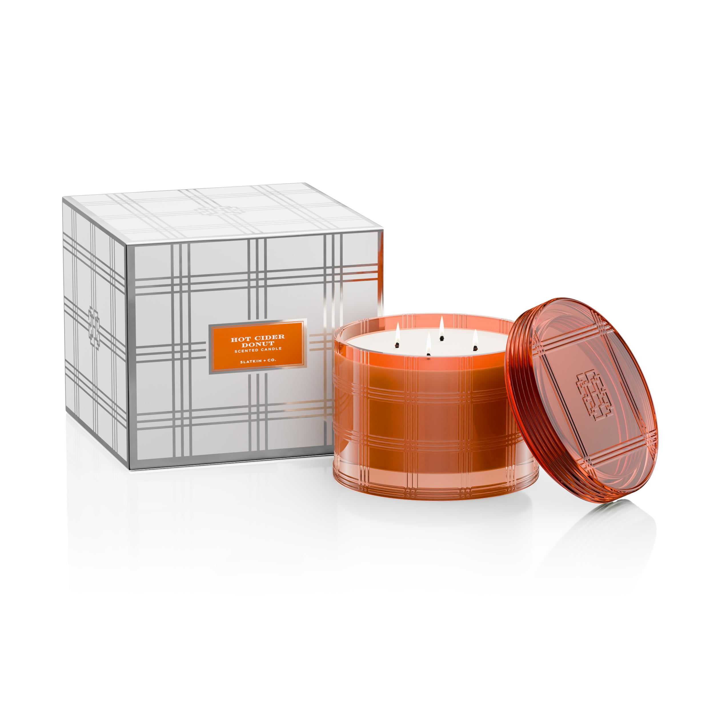 Hot Cider Donut 80 oz. 5-Wick Luxe Candle – Slatkin + Co.