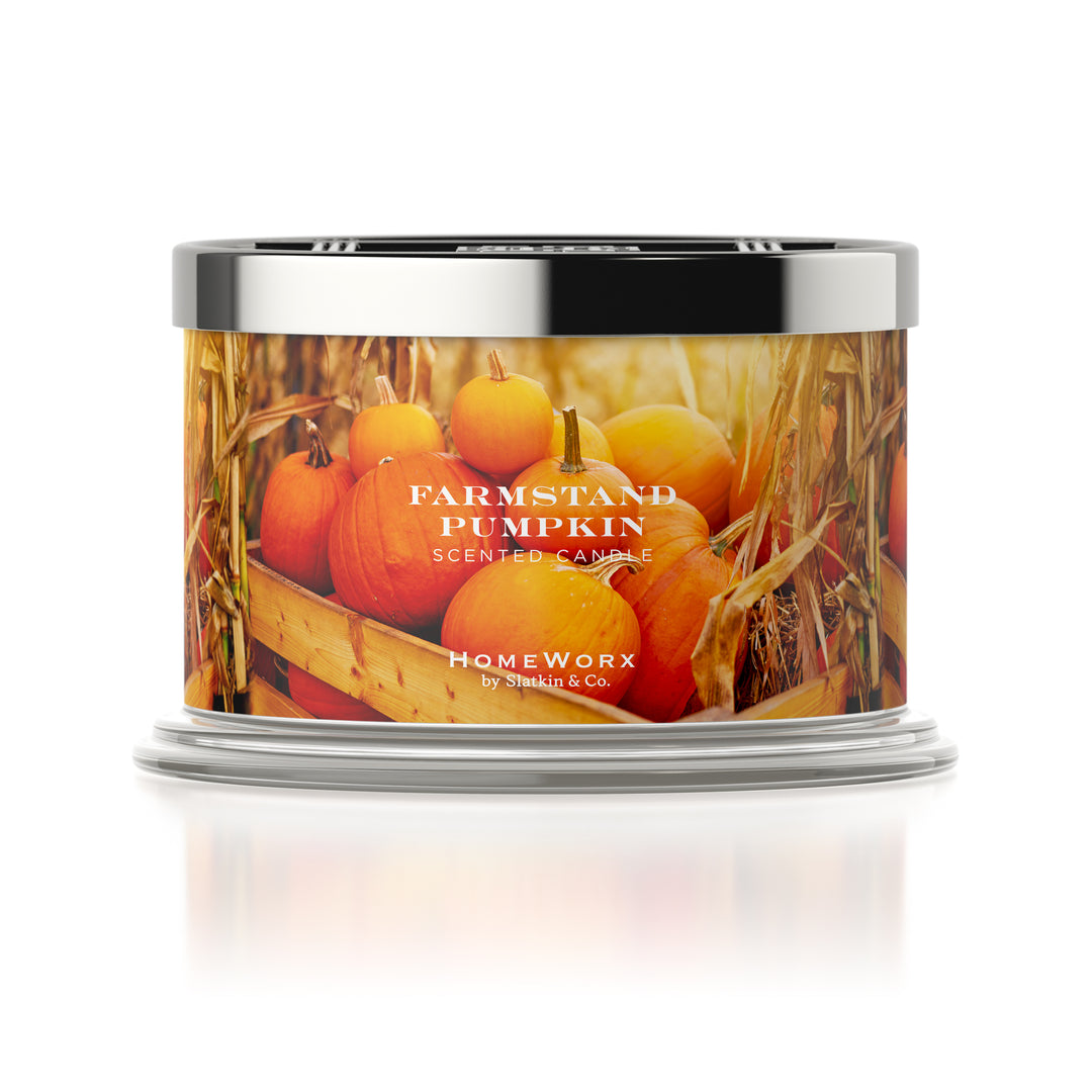 Pumpkin Spice 》Crackling Wood Wick Candle – Lilly & Co. Candle Company