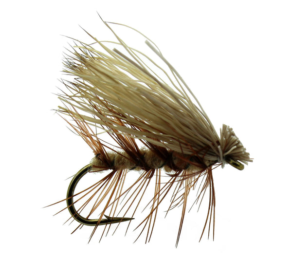Elk Hair Caddis Tan,Trout Fly,hand tied, fly fishing – Dryflyonline.com