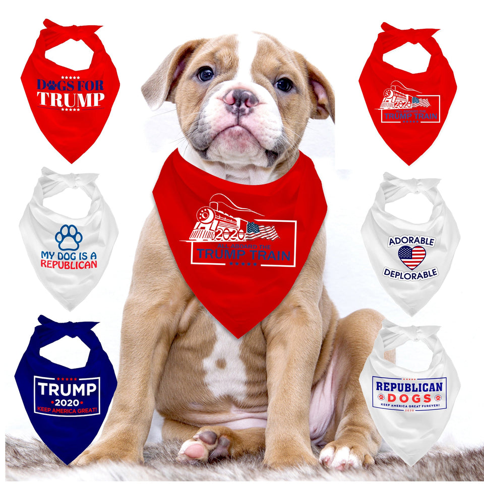 republican dog bandana