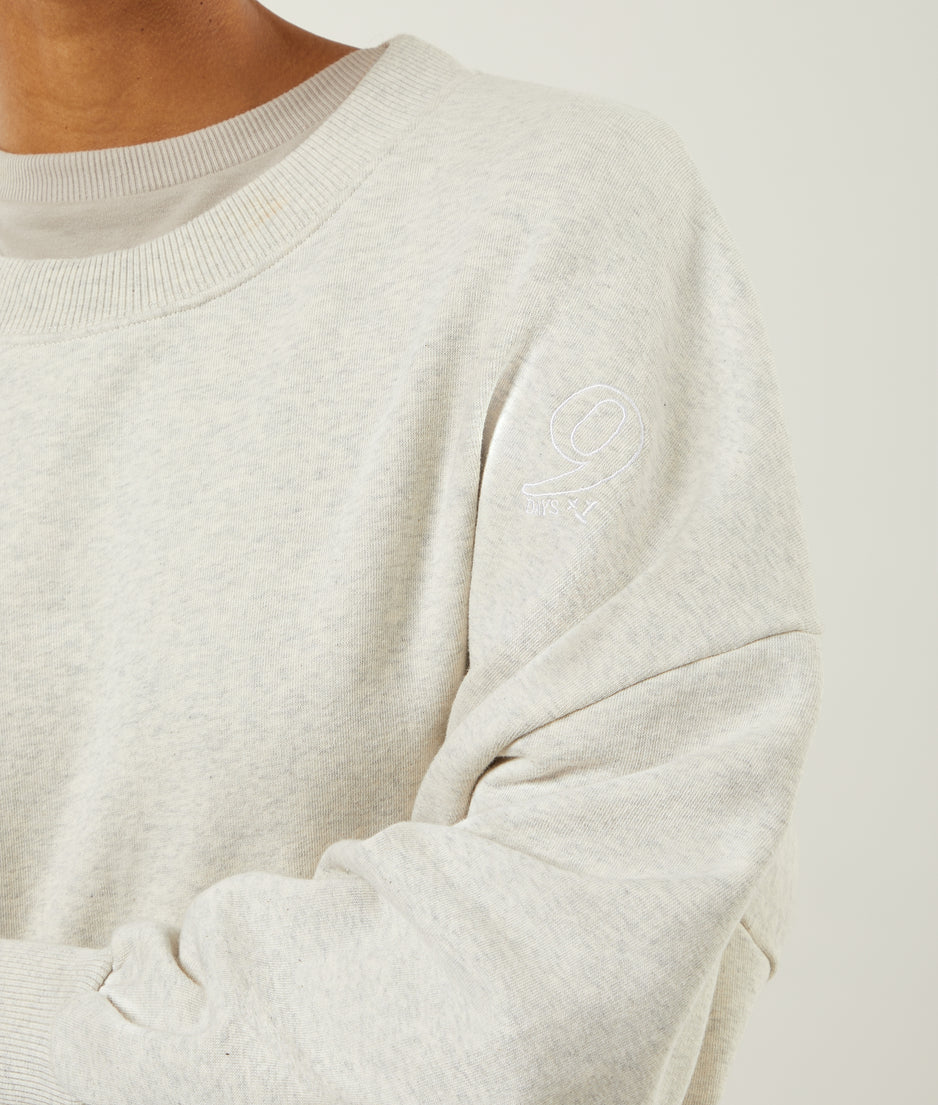 sweater 9+1 | soft white melee