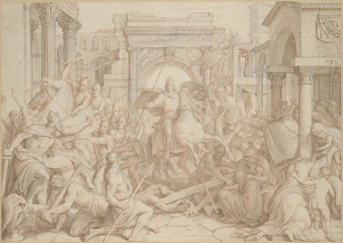 The Entrance of Charlemagne into Pavia Julius Schnorr von Carolsfeld