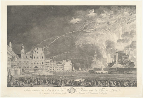 The FireworksDate January 21, 1782 Artist Jean Michel Moreau