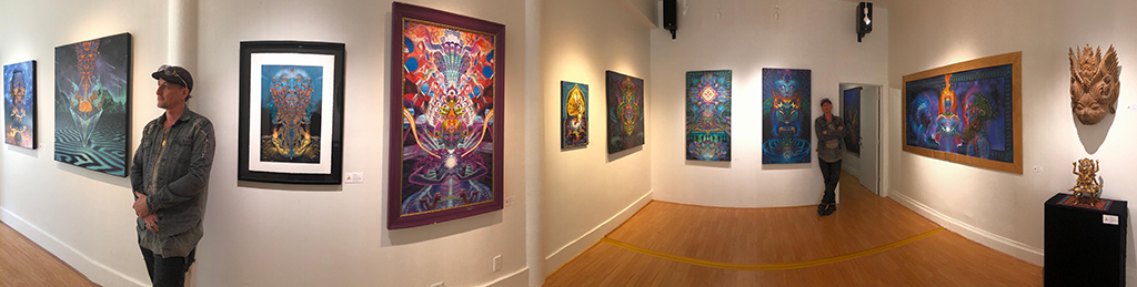 Visionary Artist Luke Brown Featured by Third Eye Tapestries