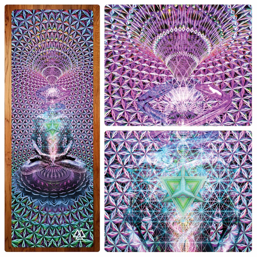 CHAKRA YOGA MAT – Phil Lewis Art