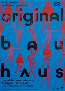 L2m3 Poster Original Bauhaus Schlemmer Figures Grafa Gallery
