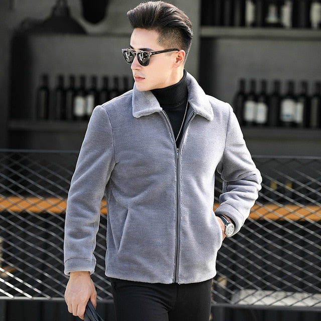 short wool jacket mens