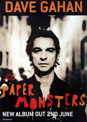 dave gahan paper monsters vinyl