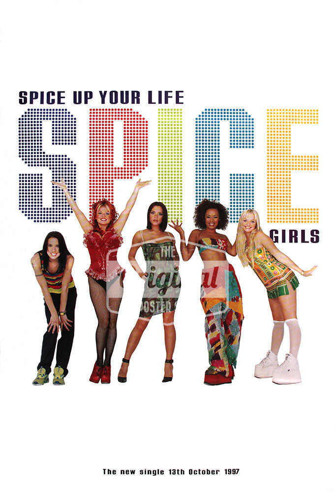 Spice Girls Poster Spice Up Your Life Original Poster Shop 