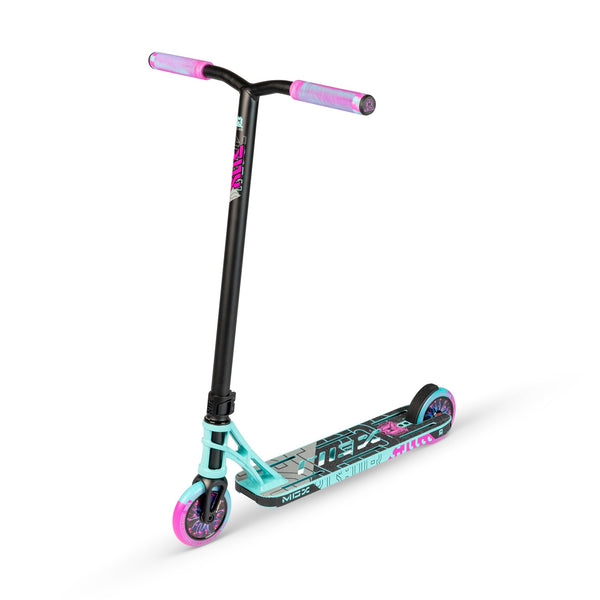mgp vx8 pro scooter pink teal