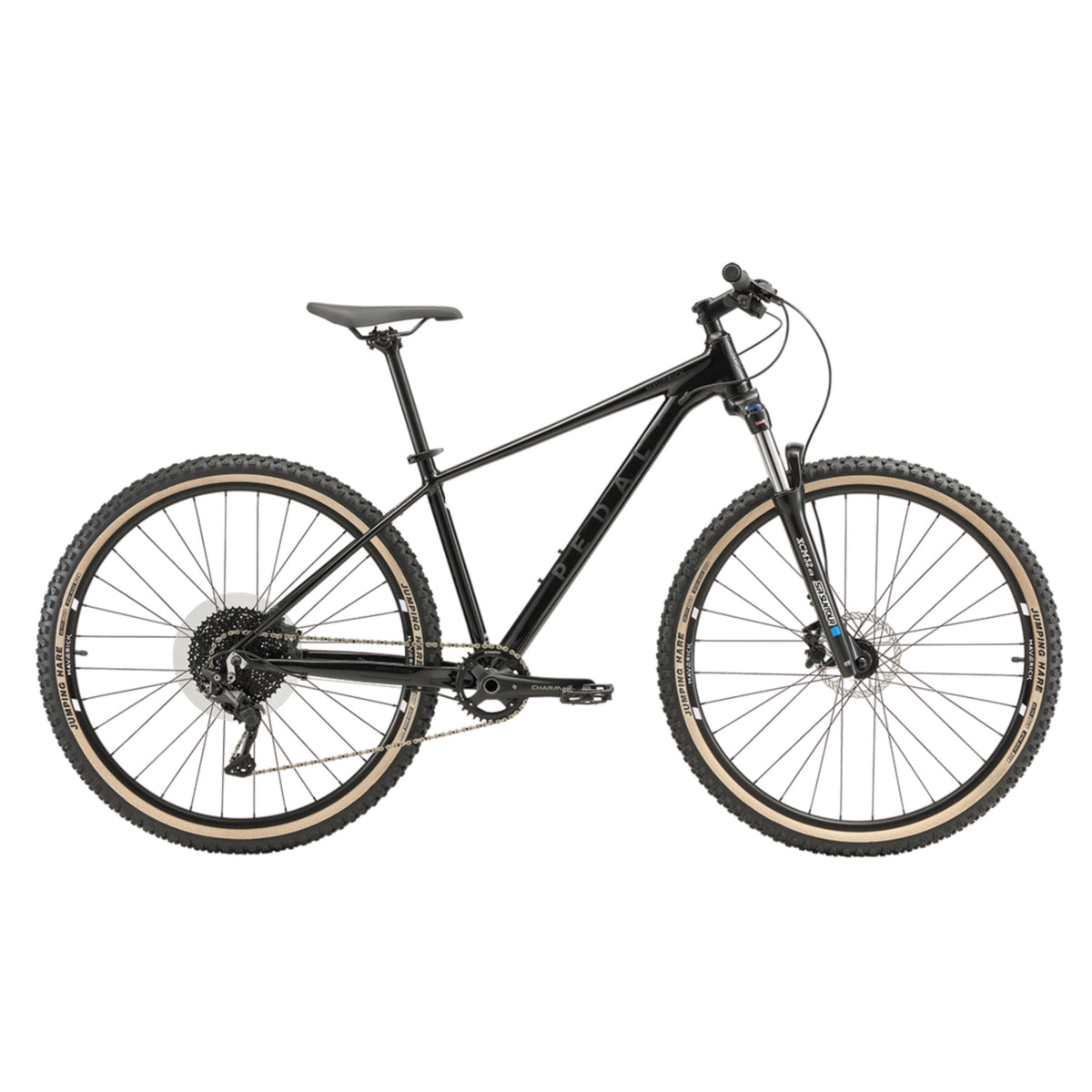 hardtail mountain bike black