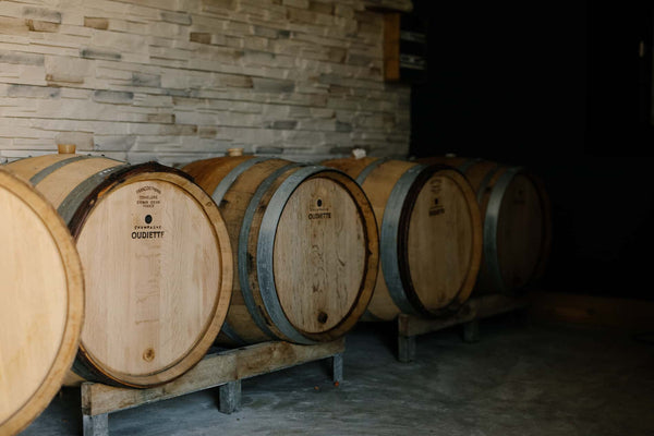 Oak barrels