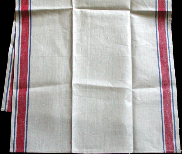 Vintage Striped Linen Kitchen Towels – Folkways