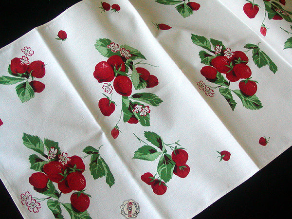 strawberry kitchen towels