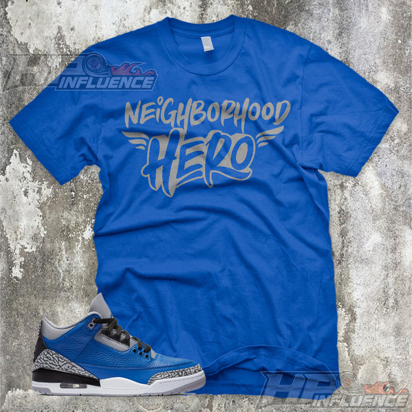 air jordan 3 varsity royal shirt