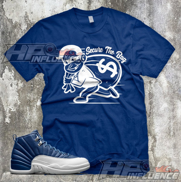 stone blue jordan shirt