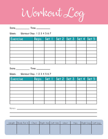 7 Printable Workout Calendar Templates to Plan Your Exercise