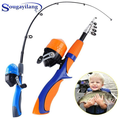 kids fishing rod set