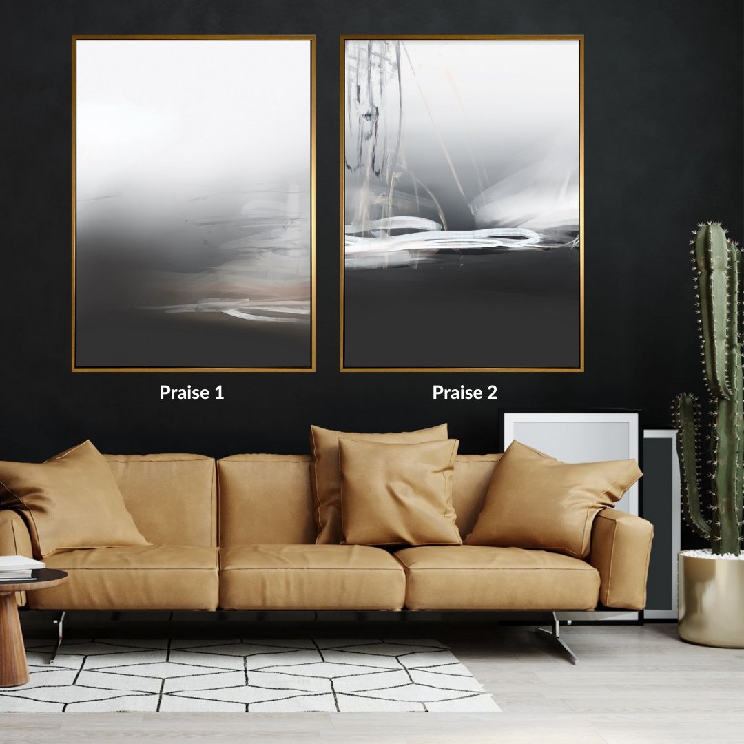 Inspiration - 2-piece Canvas Wall Art - Vybe Interior