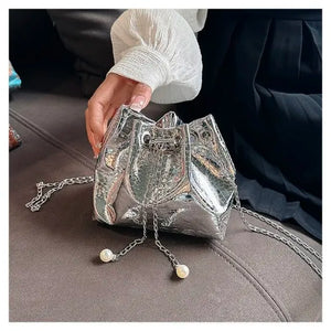 Metallic Mini Bag - Pursefect Ladies