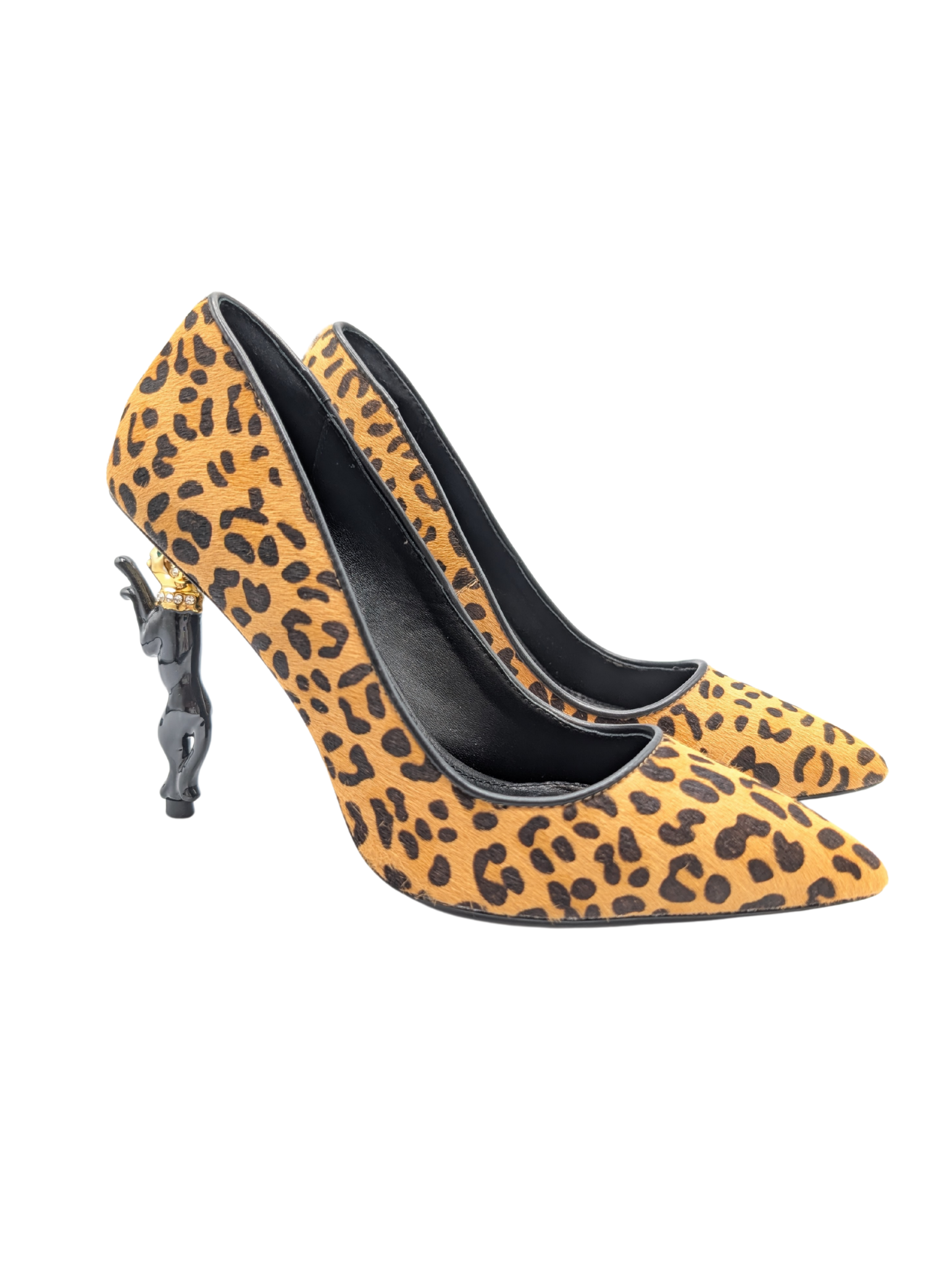 I AM JENNIFER LE Panthera Panther Leopard Pumps Size 40