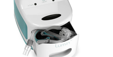 Inside of the Lumin CPAP Cleaner