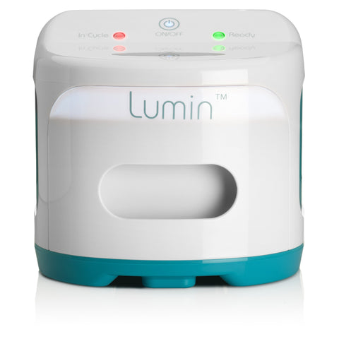 Front view of Lumin CPAP cleaner.