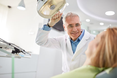 Patient at the Dentist