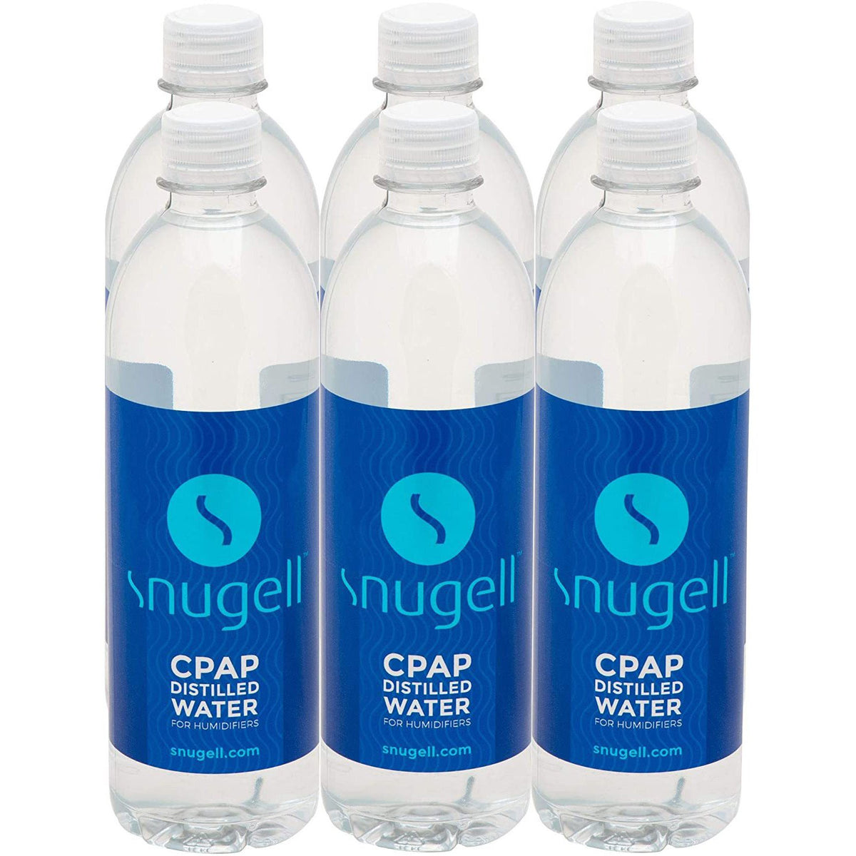 snugell distilled water 6 Bottle Pack 20oz 