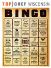 Top Chef Wisconsin bingo card